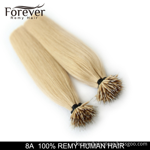 best sale wholesale price100 human remy nano ring hair
